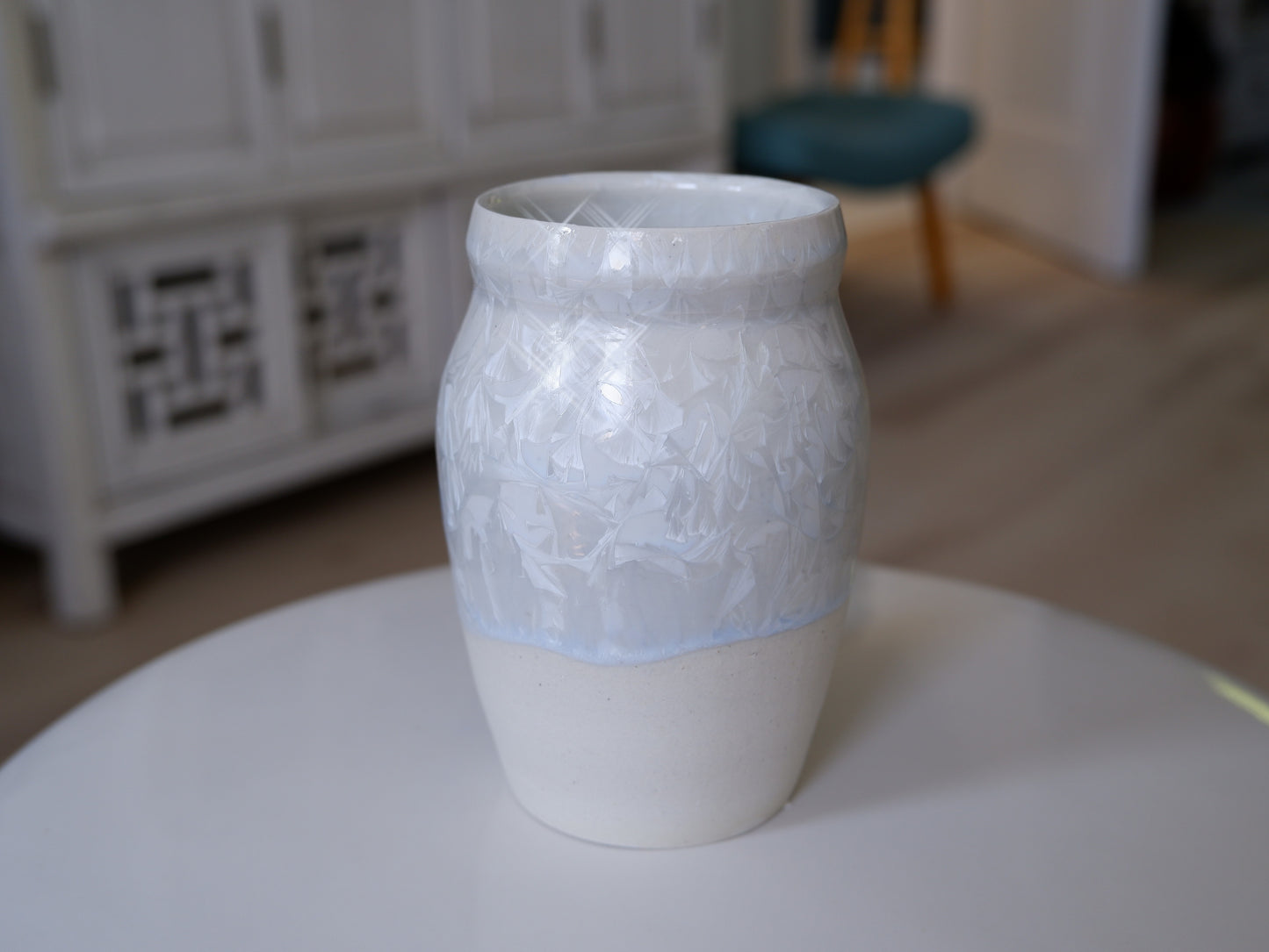 Pale Blue Porcelain Vase I