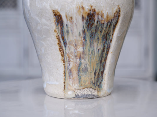 Window-carved small vase I