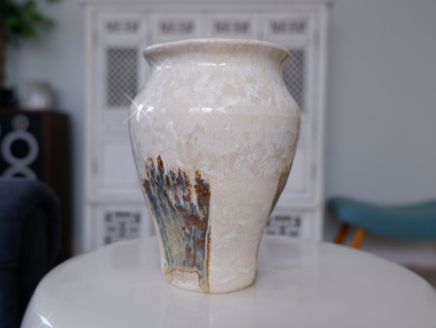 Window-Carved Medium Vase II